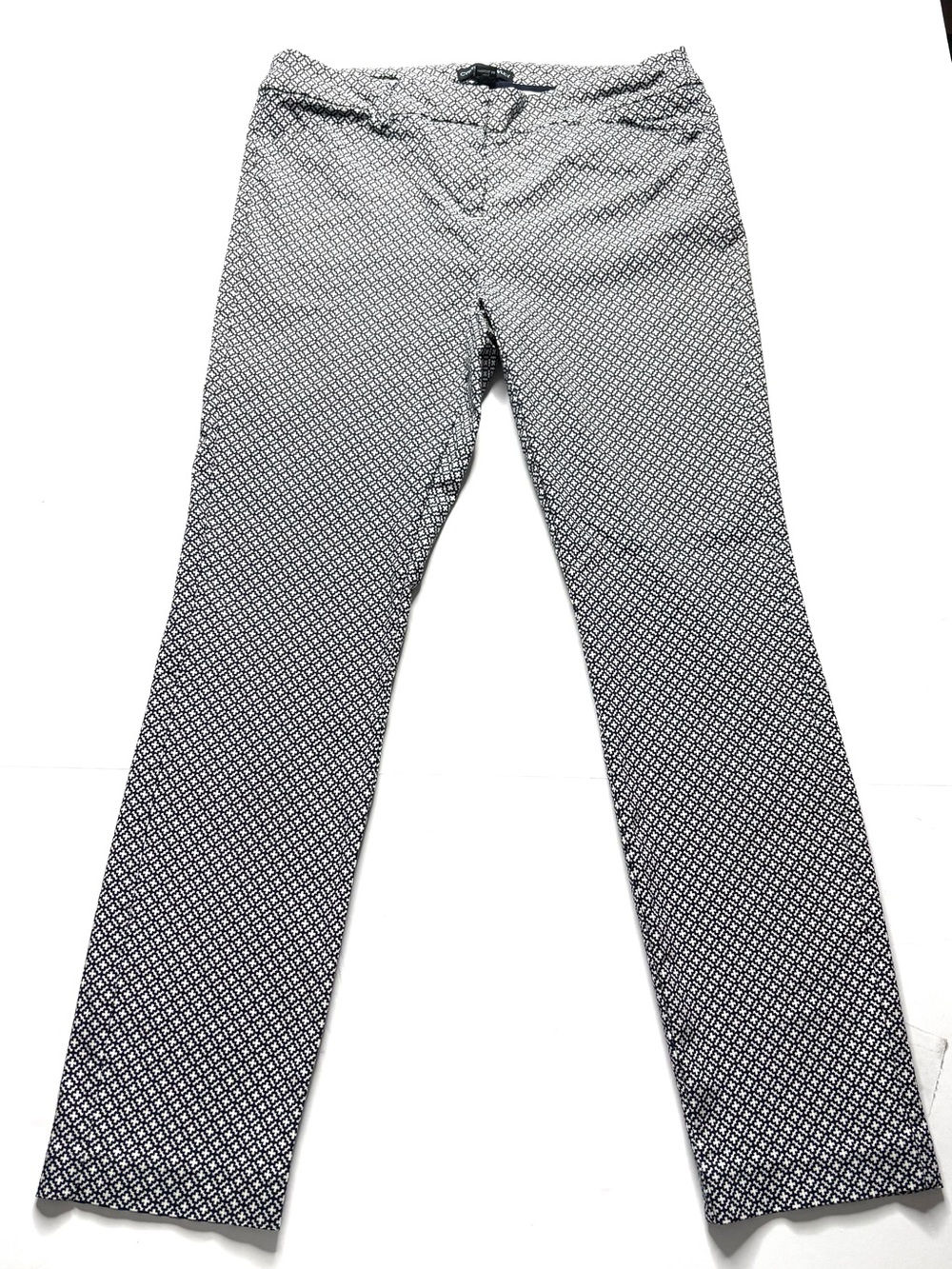 Women’s Black & White Patterned Pants